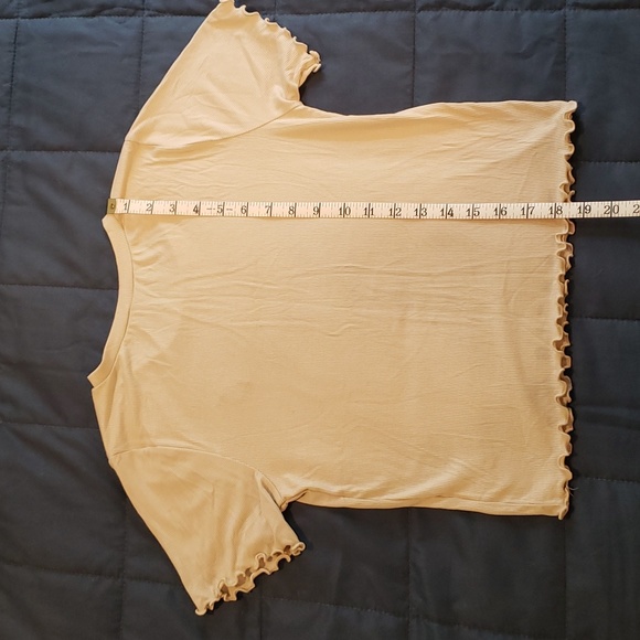 Ribbed Embroidered Sloth Baby Tee - Picture 6 of 7